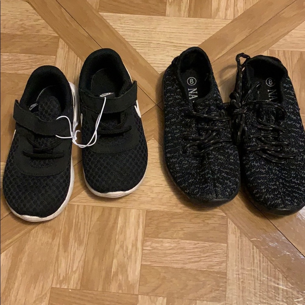 2 pairs of shoes NIKE AND NAVING SZ 8